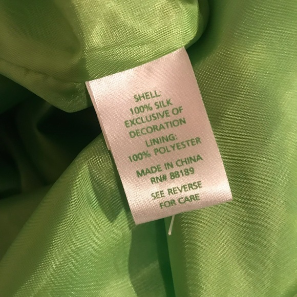 Lilly Pulitzer dress 100% silk size 6 - Picture 4 of 4